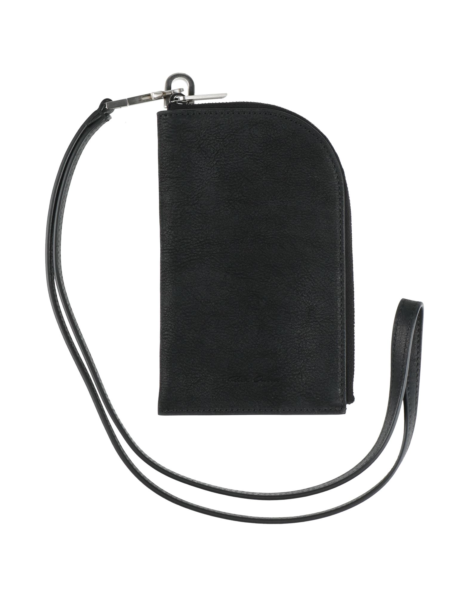 RICK OWENS Portemonnaie Mit Tragriemen Herren Schwarz von RICK OWENS