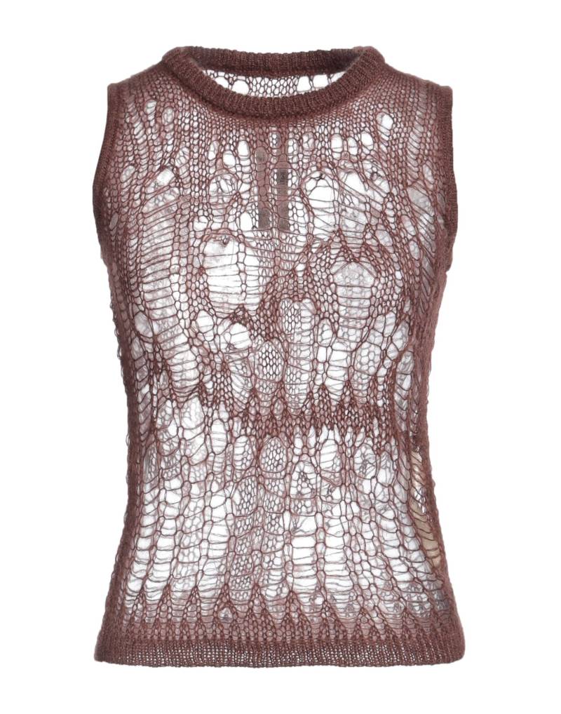 RICK OWENS Pullover Damen Schokobraun von RICK OWENS
