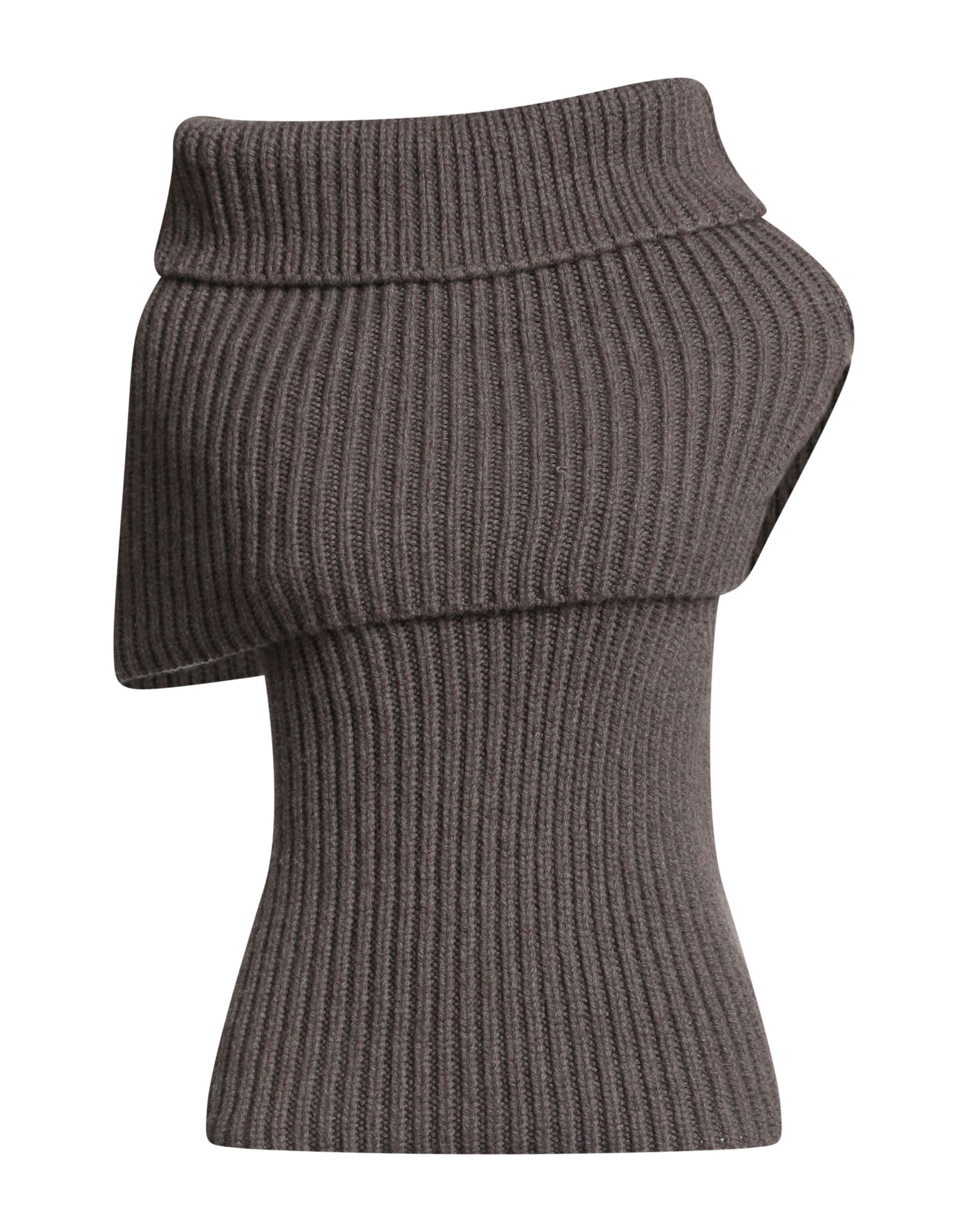 RICK OWENS Rollkragenpullover Damen Maulwurfsgrau von RICK OWENS