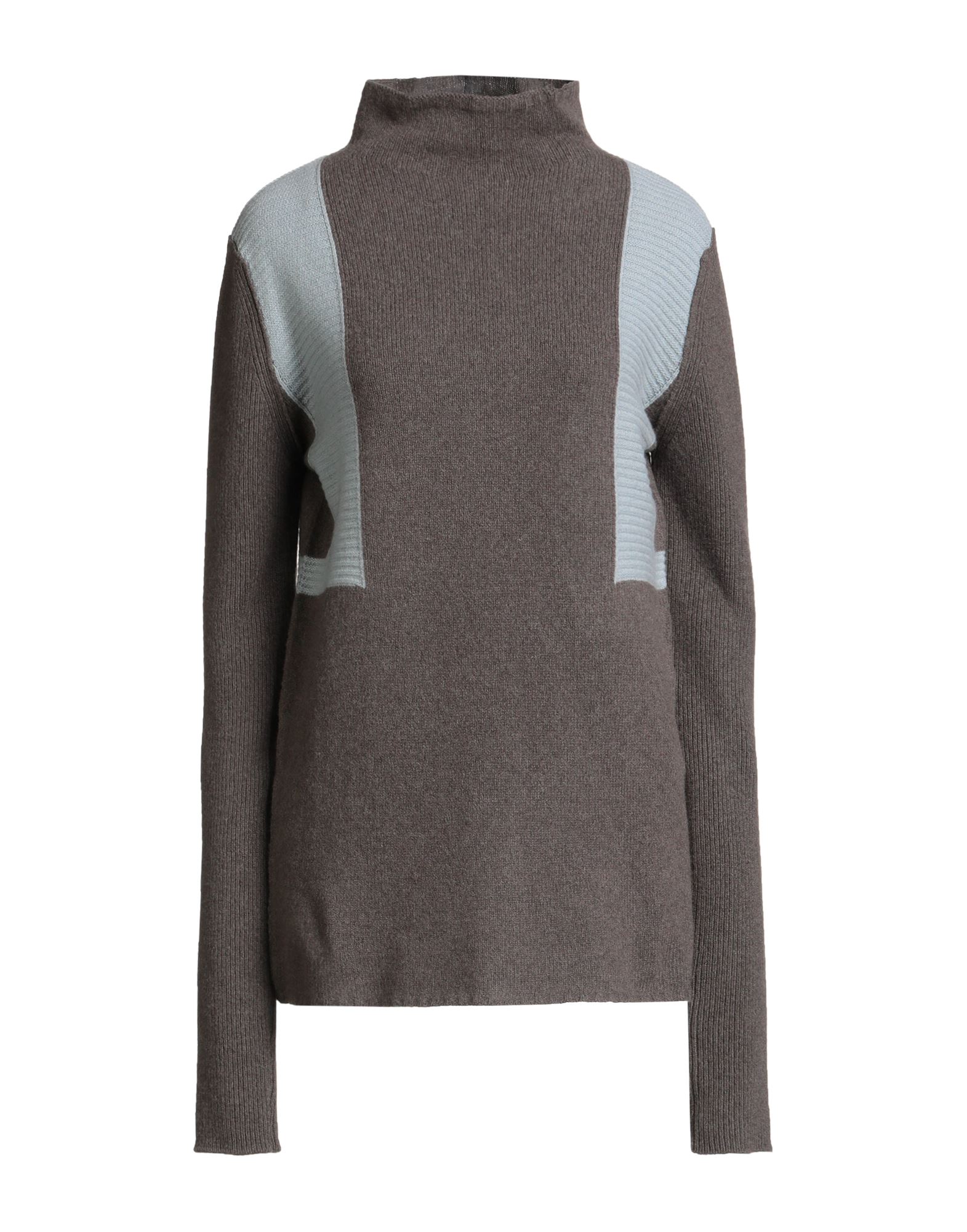 RICK OWENS Rollkragenpullover Damen Maulwurfsgrau von RICK OWENS
