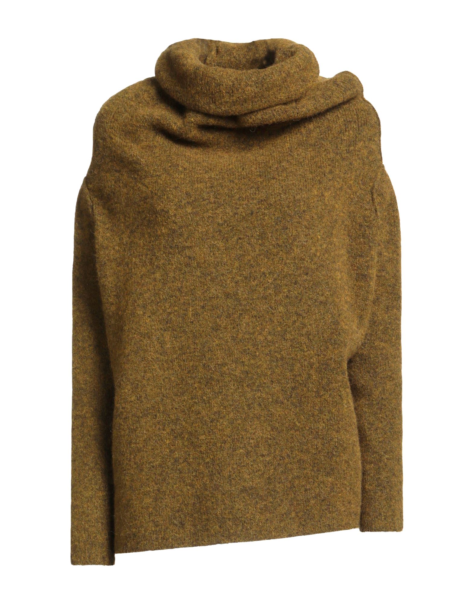 RICK OWENS Rollkragenpullover Damen Senf von RICK OWENS