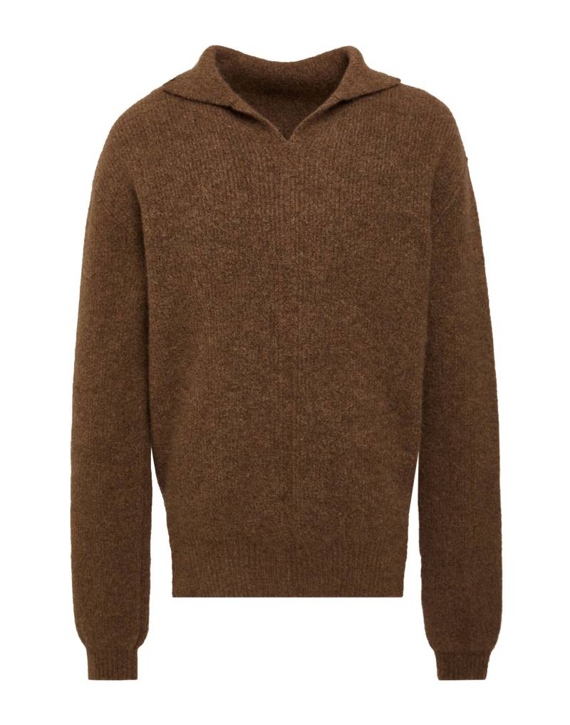 RICK OWENS Rollkragenpullover Herren Braun von RICK OWENS