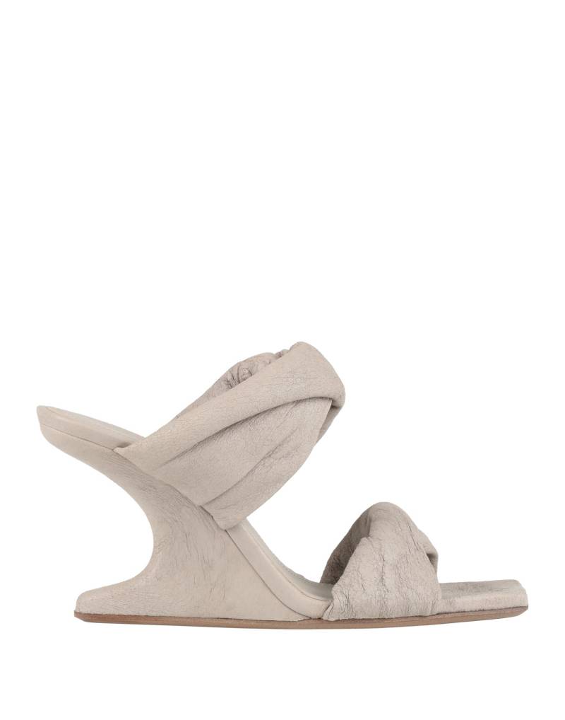 RICK OWENS Sandale Damen Hellgrau RICK OWENS Sandale Damen Hellgrau von RICK OWENS