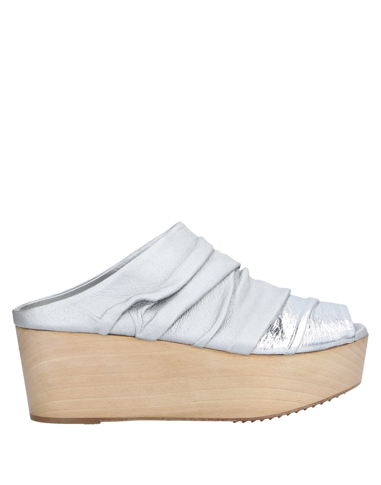 RICK OWENS Mules & Clogs Damen Silber von RICK OWENS