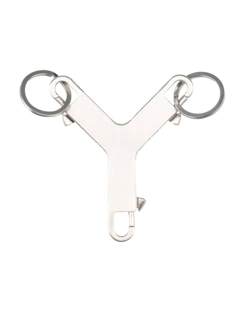 RICK OWENS Schlüsselanhänger Herren Silber von RICK OWENS