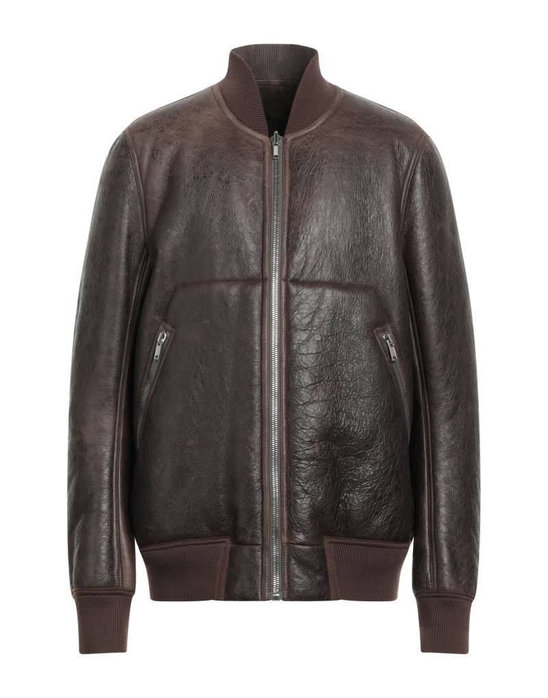RICK OWENS Shearling- & Kunstfell Herren Dunkelbraun von RICK OWENS
