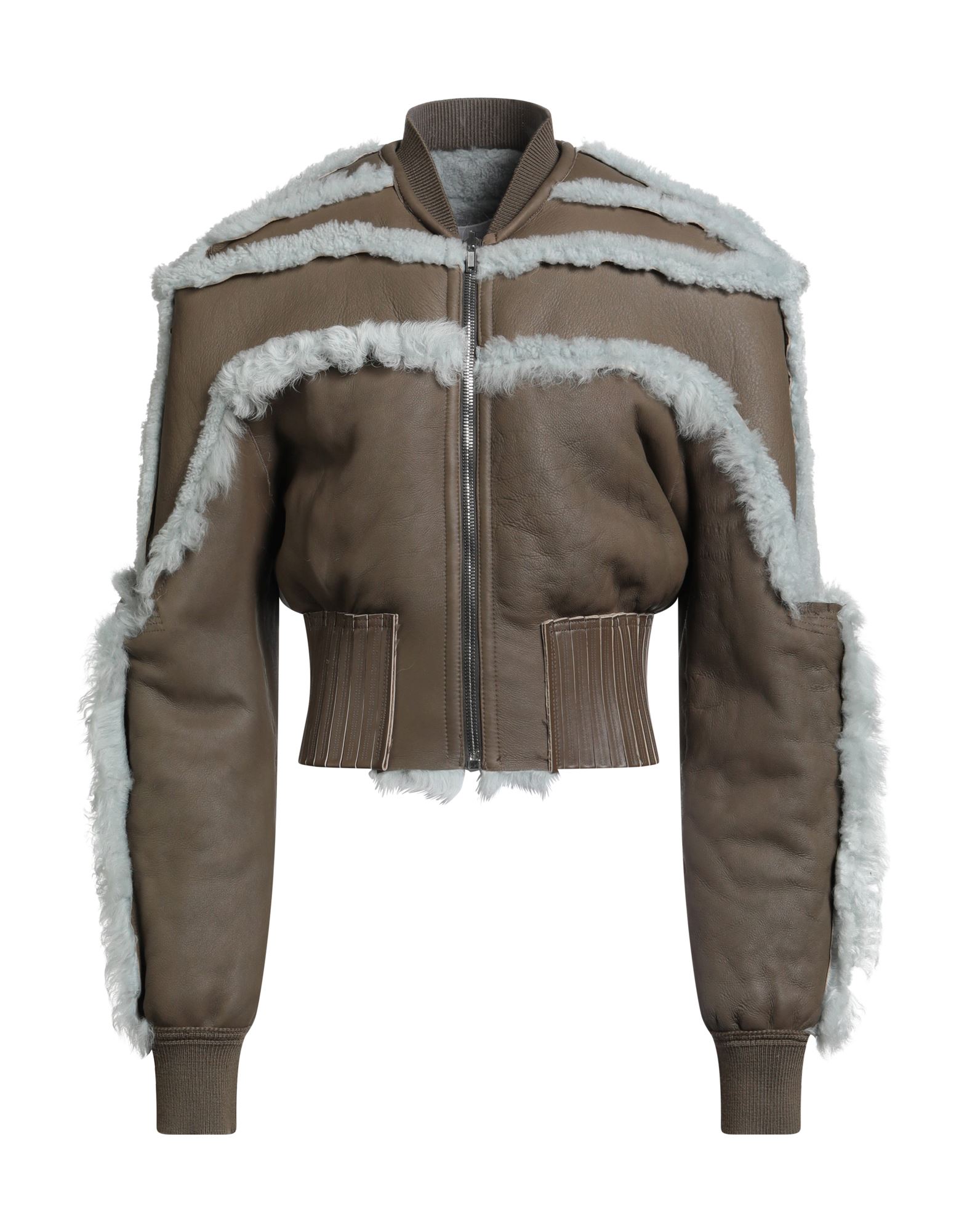 RICK OWENS Shearling- & Kunstfell Herren Khaki RICK OWENS Shearling- & Kunstfell Herren Khaki von RICK OWENS