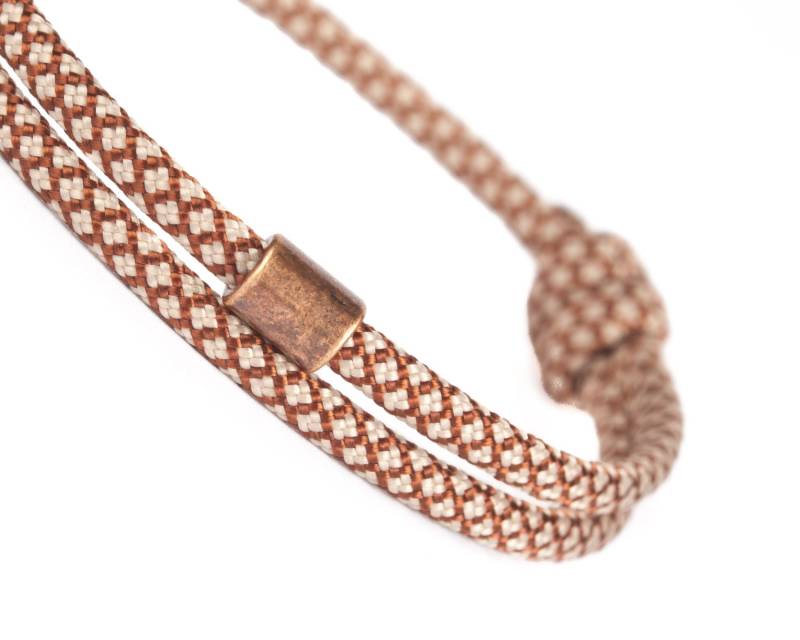 Ricleeve® Boho Dezentes Surfer Fußband Braun Verstellbar Für Damen Und Herren Fußkettchen Paar Schmuck Geschenk Sie & Ihn von RICLEEVE