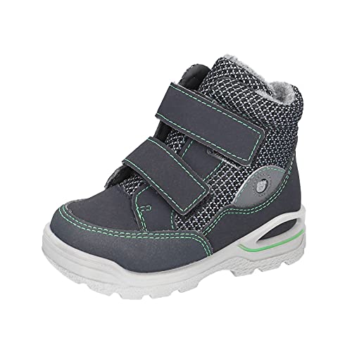 PEPINO RICOSTA Jungen Boots Lasse, Weite: Weit (WMS),Sympatex,waschbar,warm,gefüttert,wasserdicht,Kids,See/Graphit (182),25 EU / 8 Child UK von RICOSTA