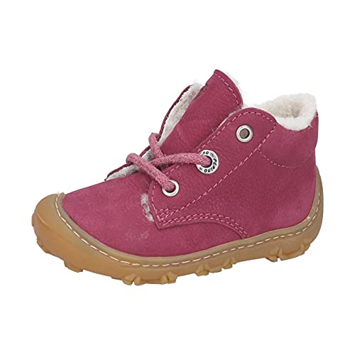 RICOSTA Mädchen Boots Colin von Pepino, Weite: Weit (WMS),terracare,Barfuß-Schuh,schnürer,flexibel,leicht,Kids,Fuchsia (364),24 EU / 7 Child UK von RICOSTA