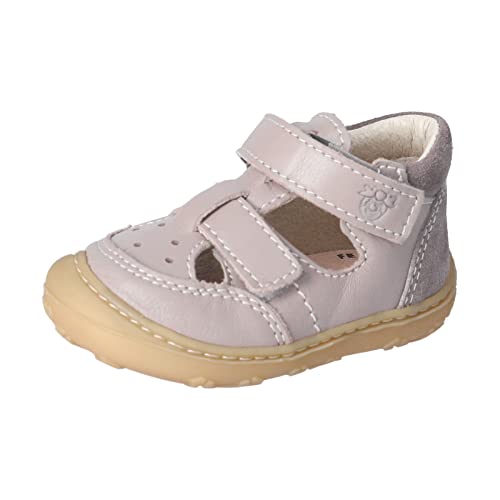 RICOSTA Baby Jungen Kletthalbschuhe ENI,Kinder Lauflernschuhe,WMS:Mittel,lose Einlage,Strassenschuhe,Freizeitschuhe,Meteor/Tundra (640),19 EU von RICOSTA