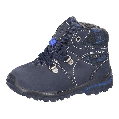 RICOSTA Baby Jungen Winterstiefel DESSE,Kinder Lauflernschuhe,WMS:Weit,lose Einlage,Sympatex,Outdoor-Kinderschuhe,gefüttert,See/Ozean (180),23 EU von RICOSTA