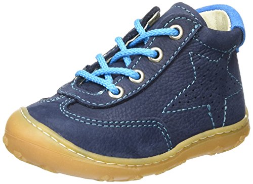 RICOSTA Baby Jungen SAMI Lauflernschuhe, Blau (See), 18 EU von RICOSTA