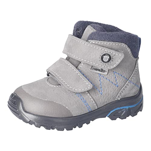 RICOSTA Baby Jungen Winterstiefel Dario,Kinder Lauflernschuhe,WMS:Mittel,lose Einlage,Sympatex,Outdoor-Kinderschuhe,warm,grau (450),22 EU von RICOSTA