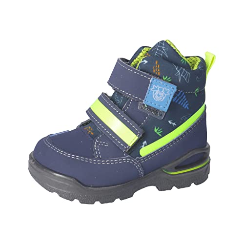 RICOSTA Baby Jungen Winterstiefel FLORI,Kinder Lauflernschuhe,WMS:Weit,lose Einlage,Sympatex,waschbar,vegan,gefüttert,nautic (180),23 EU von RICOSTA