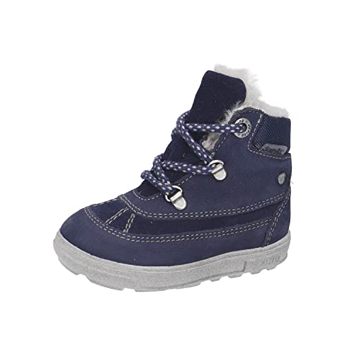 RICOSTA Baby Jungen Winterstiefel Paolo,Kinder Lauflernschuhe,WMS:Weit,lose Einlage,Sympatex,Outdoor-Kinderschuhe,gefüttert,See/Nautic (180),20 EU von RICOSTA