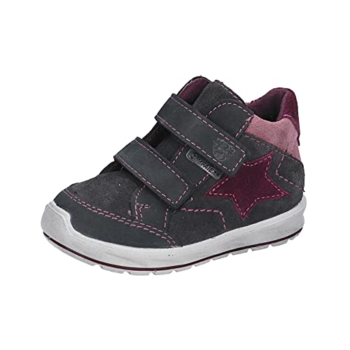 RICOSTA Baby Lauflernschuhe Krabbelschuhe Pepino Kimi Klettschuh Veloursleder Babyschuhe Mädchen uni pepino kimi klettschuhe halbschuhe mädchenschuhe sympatex von RICOSTA
