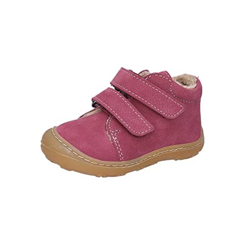 RICOSTA Baby Mädchen Stiefel Crusty,Kinder Lauflernschuhe,WMS:Mittel,lose Einlage,terracare,Klettstiefel,Booties,Leder,Fuchsia (360),24 EU von RICOSTA