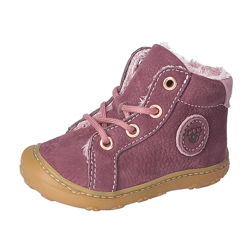 RICOSTA Baby Mädchen Winterstiefel Georgie,Kinder Lauflernschuhe,WMS:Mittel,lose Einlage,terracare,gefüttert,Winterboots,warm,Pflaume (380),21 EU von RICOSTA