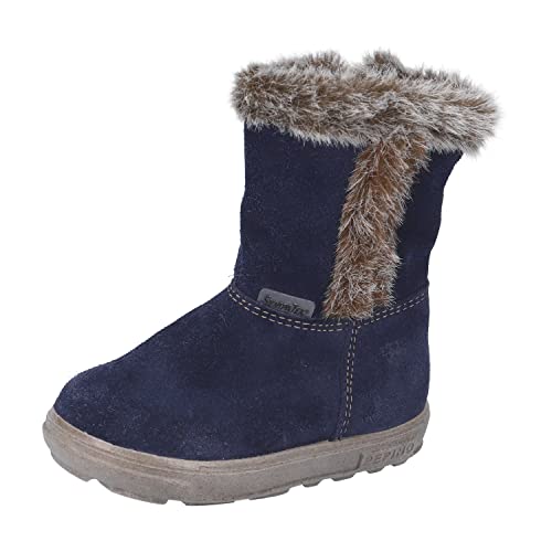 RICOSTA Baby Mädchen Winterstiefel USKY,Kinder Lauflernschuhe,WMS:Mittel,lose Einlage,Sympatex,warm,gefüttert,wasserdicht,Nautic (170),21 EU von RICOSTA