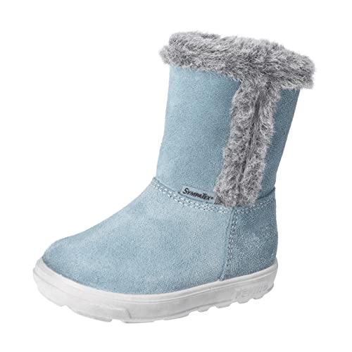 RICOSTA Baby Mädchen Lauflernschuhe USKY,Kinder Stiefel,WMS:Mittel,lose Einlage,Sympatex,Winterboots,Outdoor-Kinderschuhe,warm,Arctic (130),24 EU von RICOSTA