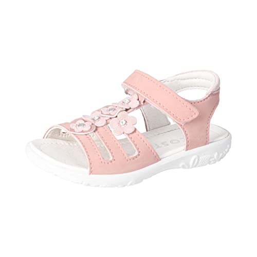 RICOSTA Baby Mädchen Sandalen Chica,Kinder Sommerschuhe,WMS:Mittel,Sandaletten,Klettverschluss,Freizeitschuhe,rosa (310),24 EU von RICOSTA