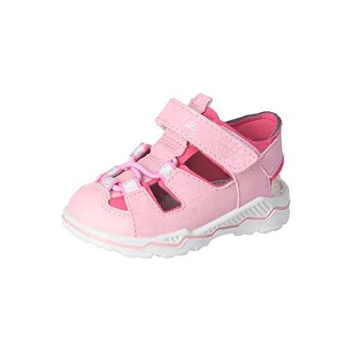 RICOSTA Baby Mädchen Sandalen Gery,Kinder Lauflernschuhe,WMS:Mittel,Sommerschuhe,Freizeitschuhe,offene Schuhe,Strandschuhe,Mallow/pink (310),23 EU von RICOSTA