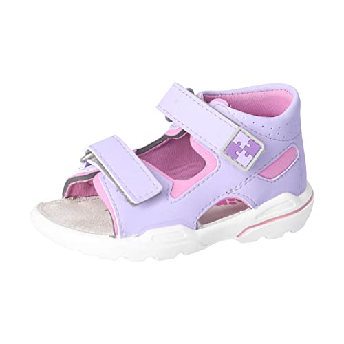 RICOSTA Baby Mädchen Sandalen Manto,Kinder Lauflernschuhe,WMS:Mittel,waschbar,Strandschuhe,Outdoorsandalen,Halbschuhe,Lavendel/rosada (110),23 EU von RICOSTA