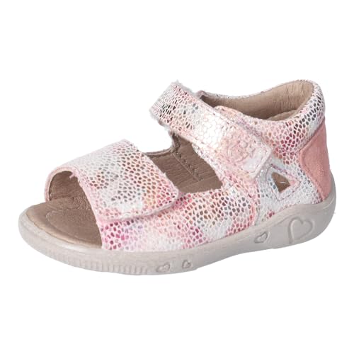 RICOSTA Mädchen Sandalen TAYA, Baby und Kleinkinder Lauflernschuhe, Weite: Mittel, offene schuhe, strandschuhe, sandaletten, rose (310), 21 EU von RICOSTA