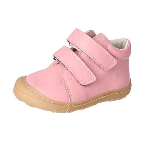 RICOSTA Baby Mädchen Stiefel CHRISY,Kinder Lauflernschuhe,WMS:Mittel,lose Einlage,klettstiefel,booties,leder,rosa (320),22 EU von RICOSTA