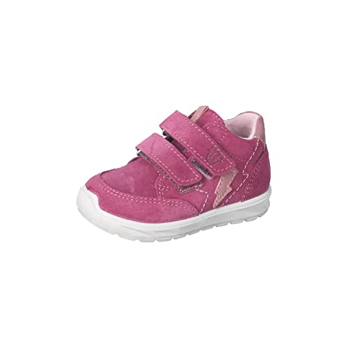 RICOSTA Baby Mädchen Stiefel KAJO,Kinder Lauflernschuhe,WMS:Mittel,lose Einlage,Sympatex,Klettstiefel,Booties,Leder,Fuchsia (360),24 EU von RICOSTA