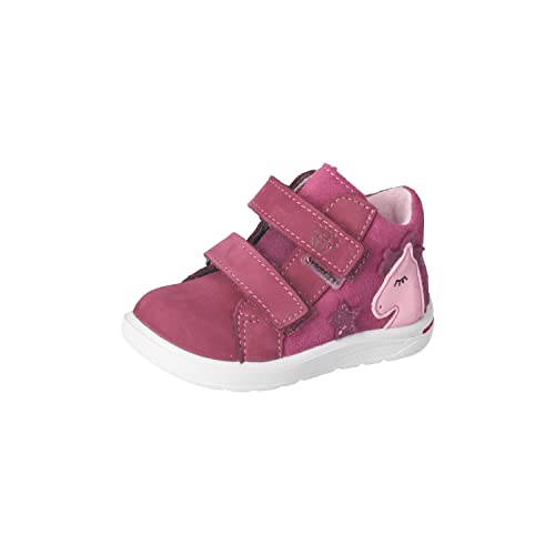 RICOSTA Baby Mädchen Stiefel LAURI,Kinder Lauflernschuhe,WMS:Mittel,lose Einlage,Sympatex,klettstiefel,booties,wasserdicht,fuchsia (360),23 EU von RICOSTA