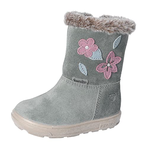 RICOSTA Baby Mädchen Winterstiefel UMI,Kinder Lauflernschuhe,WMS:Mittel,lose Einlage,Sympatex,Outdoor-Kinderschuhe,Stiefel,Salbei (570),23 EU von RICOSTA