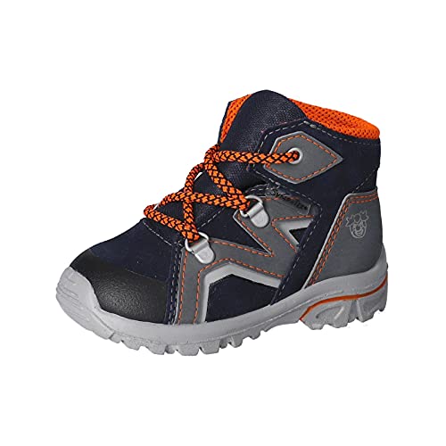 RICOSTA Jungen Boots TAMMO von Pepino, Weite: Mittel (WMS),Sympatex,wasserdicht,Kids,Kinderschuhe,Booties,Nautic/Graphit (174),28 EU / 10 Child UK von RICOSTA