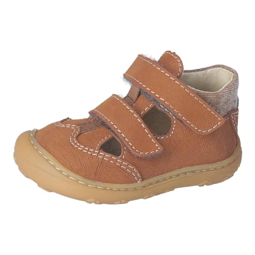 RICOSTA Jungen Kletthalbschuhe EBI, Baby und Kleinkinder Lauflernschuhe, Weite: Mittel, lose Einlage, Freizeitschuhe, Carmel (271), 22 EU von RICOSTA