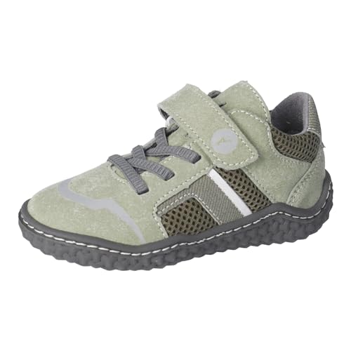 RICOSTA Jungen Kletthalbschuhe Jay, Kinder Halbschuhe, Weite: Mittel, waschbar,vegan, Freizeitschuhe, Klettverschluss, eukalyptus/Oliv (530), 29 EU von RICOSTA