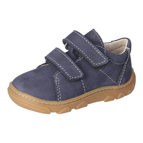RICOSTA Jungen Kletthalbschuhe Toni, Baby und Kleinkinder Lauflernschuhe, Weite: Mittel, Barfuß-Schuh, Strassenschuhe, Sneaker, See (180), 21 EU von RICOSTA