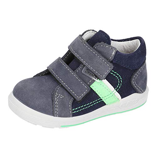 RICOSTA Jungen Lauflern Schuhe LAIF von Pepino, Weite: Mittel (WMS),wasserfest, Kinder Jungen Kinderschuhe toben Spielen,Nautic,25 EU / 7.5 Child UK von RICOSTA