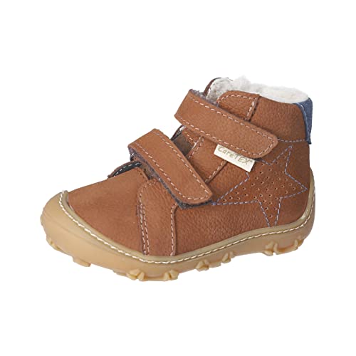 RICOSTA Jungen Lauflernschuhe Donny,Kinder Boots,WMS:Weit,CareTEX,terracare,Barfuß-Schuh,Lammwolle,Curry (260),26 EU von RICOSTA