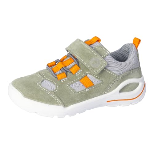 RICOSTA Jungen Low-Top Sneaker Fast, Kinder Halbschuhe, Weite: Mittel, lose Einlage, Freizeitschuhe, Turnschuhe, eukalyptus/hellgrau (530), 31 EU von RICOSTA