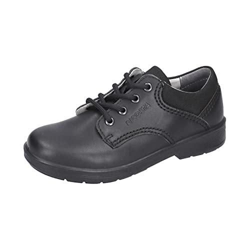 RICOSTA Jungen Low-Top Sneaker Harry,Kinder Halbschuhe,WMS:Weit,Freizeitschuhe,Turnschuhe,Laufschuhe,schnürschuhe,schnürer,schwarz (090),39 EU von RICOSTA