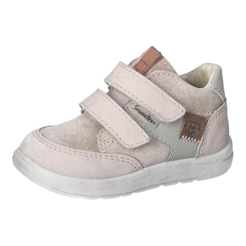 RICOSTA Jungen Low-Top Sneaker Kito, Kinder Lauflernschuhe, Weite: WEIT, lose Einlage, Sympatex, Booties, Klettstiefel, Tundra/grün (660), 26 EU von RICOSTA