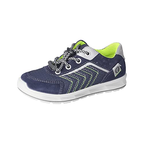 RICOSTA Jungen Low-Top Sneaker LARS,Kinder Halbschuhe,WMS:Mittel,lose Einlage,Kinderschuhe,Halbschuhe,straßenschuhe,Nautic/Ozean (170),34 EU von RICOSTA