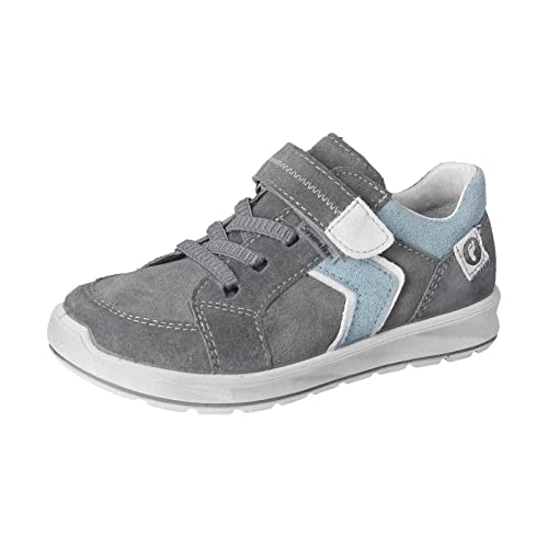 RICOSTA Jungen Low-Top Sneaker LUCI,Kinder Halbschuhe,WMS:Mittel,lose Einlage,Sympatex,Freizeitschuhe,Turnschuhe,Carbon/Artic (490),34 EU von RICOSTA