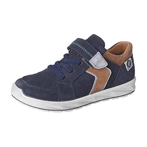 RICOSTA Jungen Low-Top Sneaker LUCI,Kinder Halbschuhe,WMS:Weit,lose Einlage,Sympatex,Sportschuhe,Freizeitschuhe,Turnschuhe,See/Kastanie (170),34 EU von RICOSTA