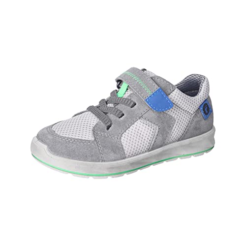 RICOSTA Jungen Low-Top Sneaker Luka,Kinder Halbschuhe,WMS:Mittel,lose Einlage,Halbschuhe,straßenschuhe,Strassenschuhe,grau (450),29 EU von RICOSTA