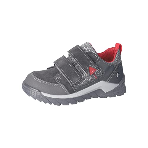 RICOSTA Jungen Low-Top Sneaker MARV,Kinder Halbschuhe,WMS:Mittel,lose Einlage,Sympatex,Klettschuhe,Klettverschluss,Asphalt/Graphit (490),29 EU von RICOSTA