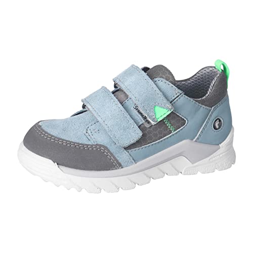 RICOSTA Jungen Low-Top Sneaker MARV,Kinder Halbschuhe,WMS:Mittel,lose Einlage,Sympatex,Turnschuhe,Laufschuhe,Klettschuhe,Arctic/grau (130),28 EU von RICOSTA