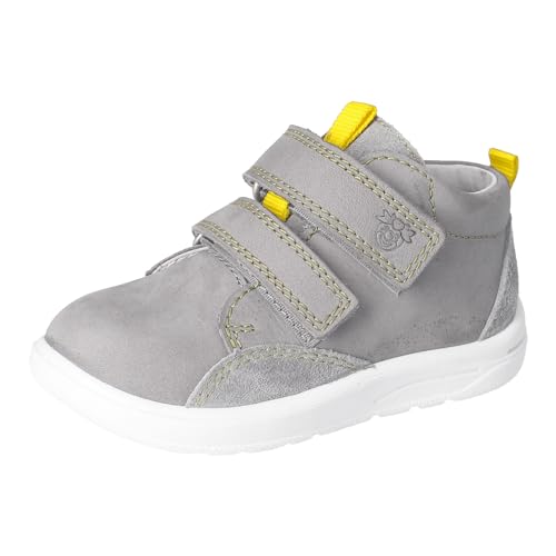 RICOSTA Jungen Low-Top Sneaker MIKA, Kinder Lauflernschuhe, Weite: Mittel, lose Einlage, Freizeitschuhe, Laufschuhe, Klettschuhe, Graphit (450), 25 EU von RICOSTA