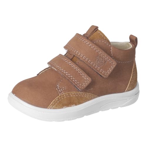 RICOSTA Jungen Low-Top Sneaker MIKA, Kinder Lauflernschuhe, Weite: Mittel, lose Einlage, Klettverschluss, Halbschuhe, Caramel/ahorn (270), 23 EU von RICOSTA